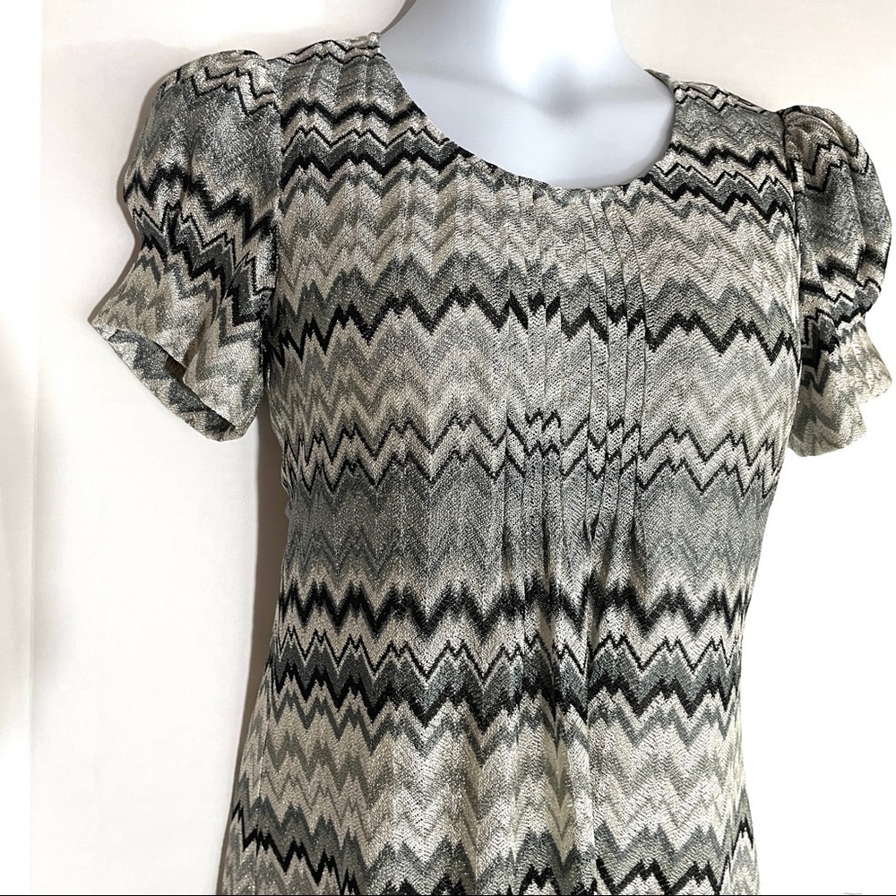 new directions dress, chevron print, size 6 - Picture 10 of 10